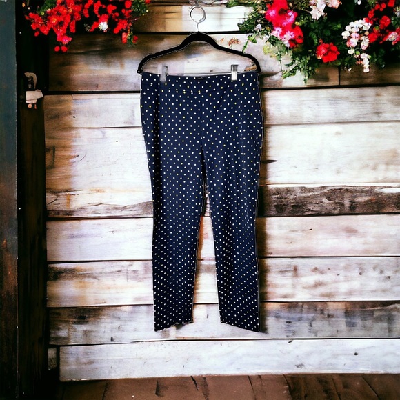 Talbots- Chatham Polka Dot Pants‎ - Sz. 6 - Picture 1 of 10